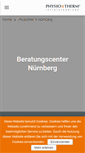 Mobile Screenshot of physiotherm-nuernberg.de